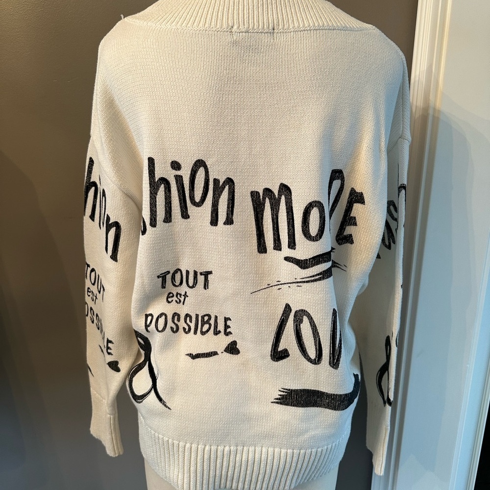 fashion oversized sweater - Picture 4 of 8